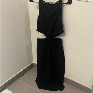 Abercrombie & Fitch Black Backless Dress